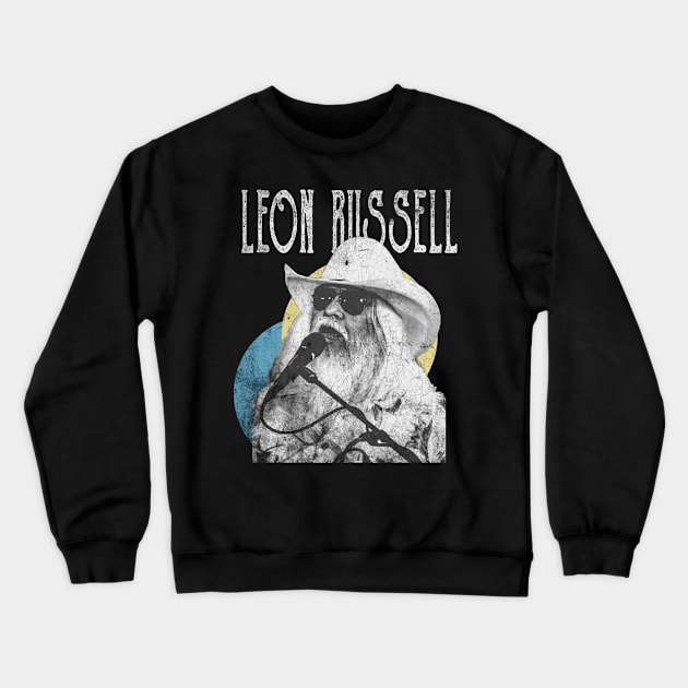 Leon-Russell Crewneck Sweatshirt by LegendDerry